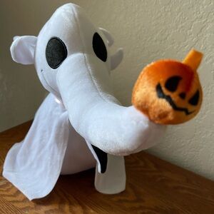 Zero Plush Door Greeter 16" Nightmare Before Christmas Halloween Decoration